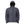 Mobile Warming dark grey hooded softshell jacket with front zipper and chest pocket
