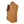 Back view of a tan Mobile Warming quilted vest