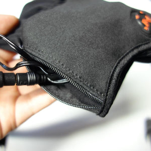 Mobile Warming battery pocket with power cable connection