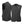 Mobile Warming black heated vest shown from front and side angles