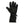 Mobile Warming black heated glove with textured palm grip