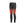 Charcoal grey heated leggings with glowing orange heating elements on the thighs