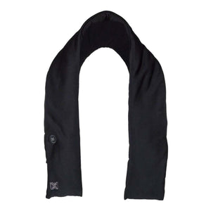 Mobile Warming black heated neck wrap with power button