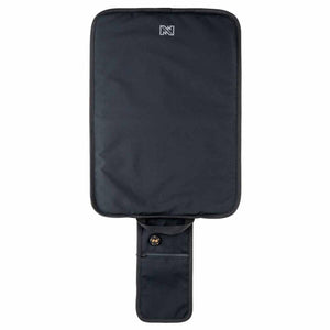 Mobile Warming black heated seat pad with control button
