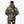 Mobile Warming hooded jacket in camouflage print viewed from the back