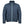 Mobile Warming blue quilted puffer jacket with light blue zipper and side pockets