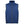 Mobile Warming blue quilted puffer vest with front zipper closure