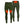 Mobile Warming olive green heated base layer leggings with visible red heating elements on thighs and lower back