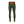 Mobile Warming olive green heated base layer leggings with glowing red heating element on the lower back