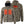 Mobile Warming hooded camo jacket with visible orange heating elements on chest and back