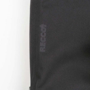 Mobile Warming black fabric with Recco logo