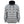Mobile Warming grey and white plaid flannel hooded shirt with snap buttons and two chest pockets