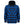 Mobile Warming blue and black plaid flannel hooded shirt jacket with snap buttons