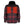 Mobile Warming red and black plaid hooded jacket with glowing chest heating elements