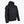 Mobile Warming black hooded heated jacket with front zipper and power button