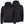 Mobile Warming black hooded jacket showing front and back views