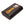 Mobile Warming black power bank with percentage indicator lights