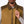 Mobile Warming tan vest with corduroy collar and zipper closure