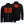 Mobile Warming black fleece jacket showing front and back heating elements