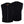 Mobile Warming black heated vest shown from front and back views