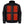 Mobile Warming black heated jacket with four glowing red heating elements on the chest and waist