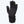 Mobile Warming black touchscreen compatible glove with textured grip palm