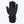 Mobile Warming black heated glove with textured grip palm and touchscreen compatible fingertips