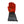 Mobile Warming heated glove with visible red heating elements