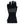 Mobile Warming black heated glove with power button on wrist