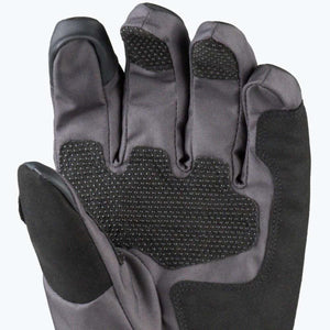 Mobile Warming glove palm with textured grip pattern