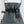 Mobile Warming grey heated glove wrist strap and power button detail