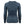 Back view of Mobile Warming blue long sleeve base layer shirt with contrast stitching