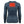Back view of Mobile Warming long sleeve shirt showing glowing red heating element on upper back