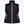 Mobile Warming black insulated puffer vest with white front zipper and side pockets