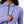 Mobile Warming lavender hooded jacket with a zippered chest pocket