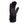 Mobile Warming black touchscreen compatible glove with ribbed cuff
