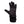 Mobile Warming black touchscreen compatible glove with ribbed cuff