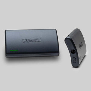 Mobile Warming rechargeable battery pack with LED power indicator lights