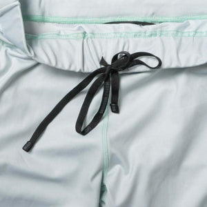 Mobile Warming light blue pants with black drawstring waistband
