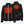 Mobile Warming black heated fleece jacket showing front and back heating elements