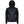 Mobile Warming black hooded puffer jacket with quilted front panel and solid sleeves