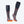 Mobile Warming heated socks with battery pocket and orange accents