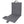 Glovii grey foldable heated seat cushion with power button