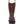 Back view of brown Muck pull on work boot with black sole