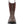 Muck brown rubber work boot with pull tabs