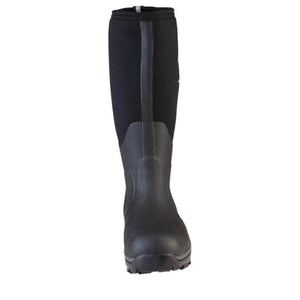 Muck black tall rubber work boot