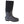 Muck black waterproof rubber work boot with grey sole