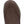 Close up of brown Muck boot toe cap
