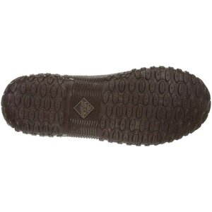 Brown Muck boot treaded rubber outsole