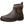 Brown Muck ankle boot with textured rubber sole and pull tab